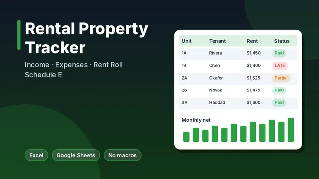 Rental Property Tracker cover