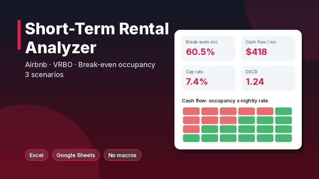 Short-Term Rental Analyzer cover